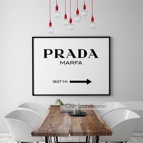 prada painting ebay|Prada marfa print.